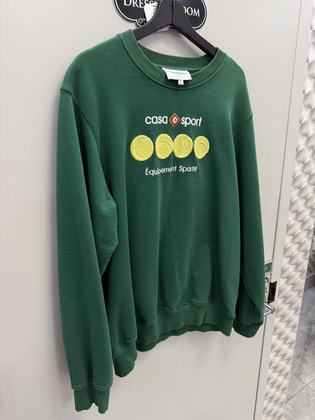 Casablanca Casablanca Green Tennis SweatSuit Size US XXL / EU 58 / 5 - 2 Thumbnail