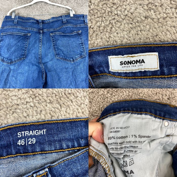 Vintage 2000's Sonoma Life and Style Medium Wash Mid Rise Denim