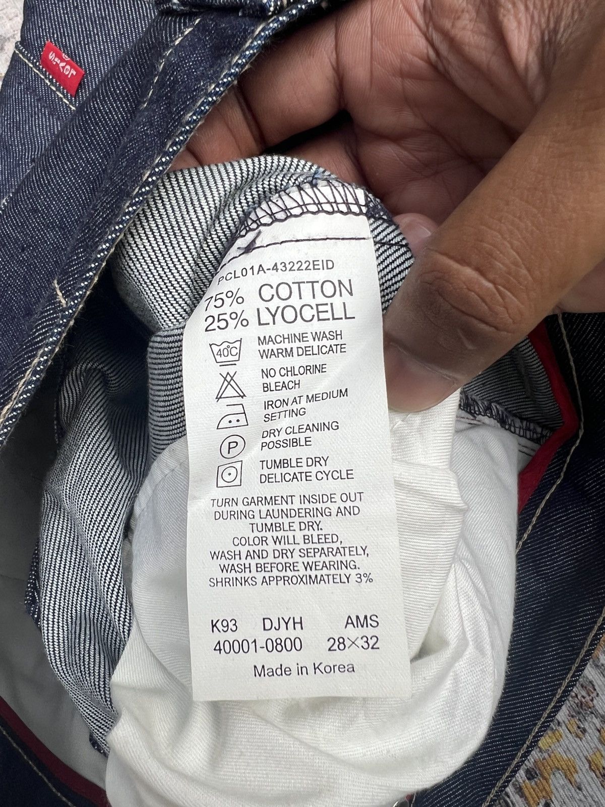 Levi's Vintage Y2K 2000 Levi's Engineered Jeans Denim Size US 31 - 11 Thumbnail