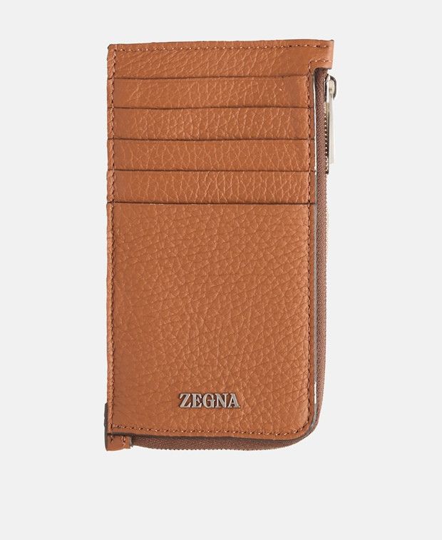 Ermenegildo Zegna Leather card holder Size ONE SIZE - 1 Thumbnail
