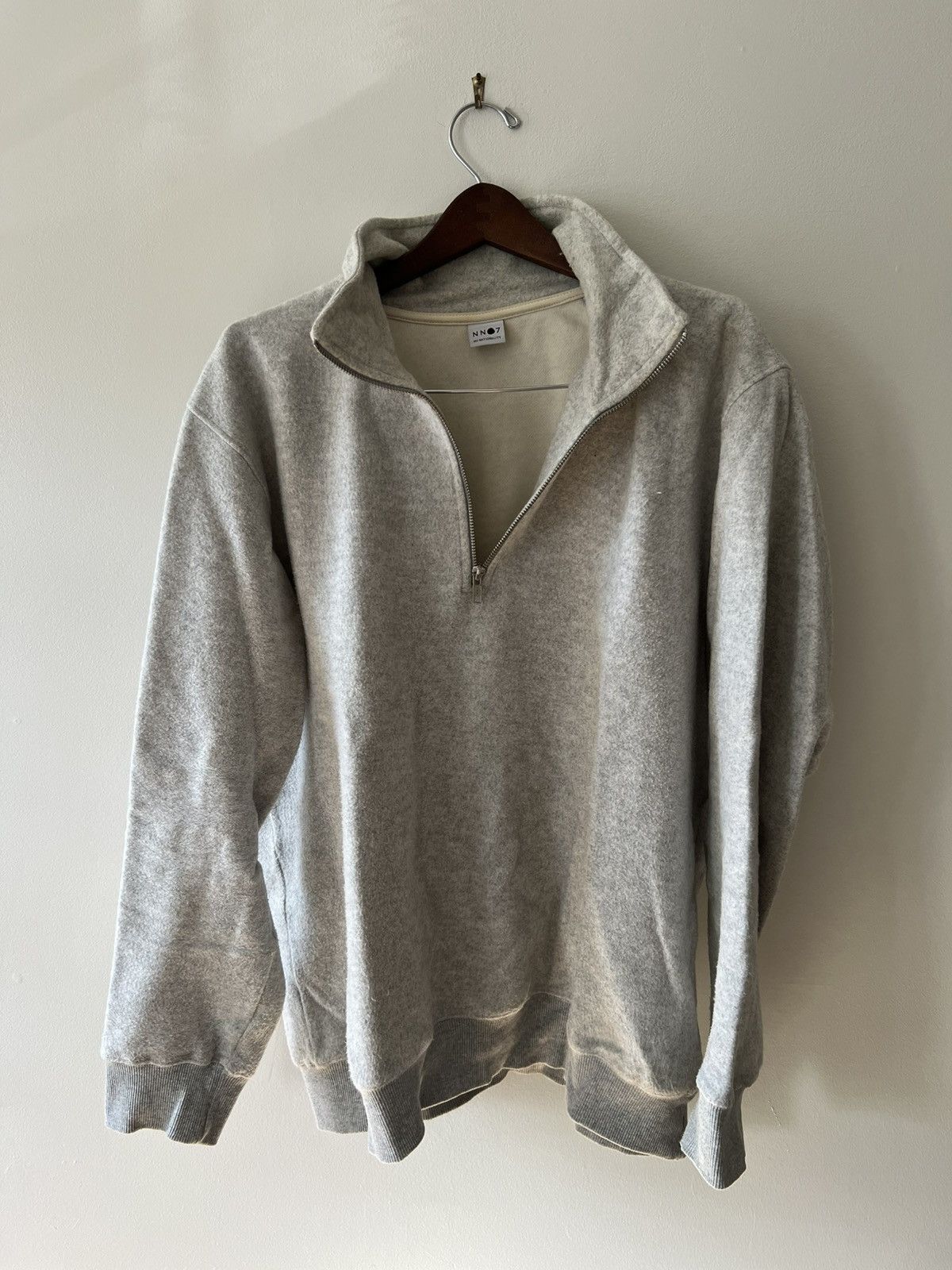 NN07 Western Half Zip in Grey Size US XXL / EU 58 / 5 - 3 Thumbnail