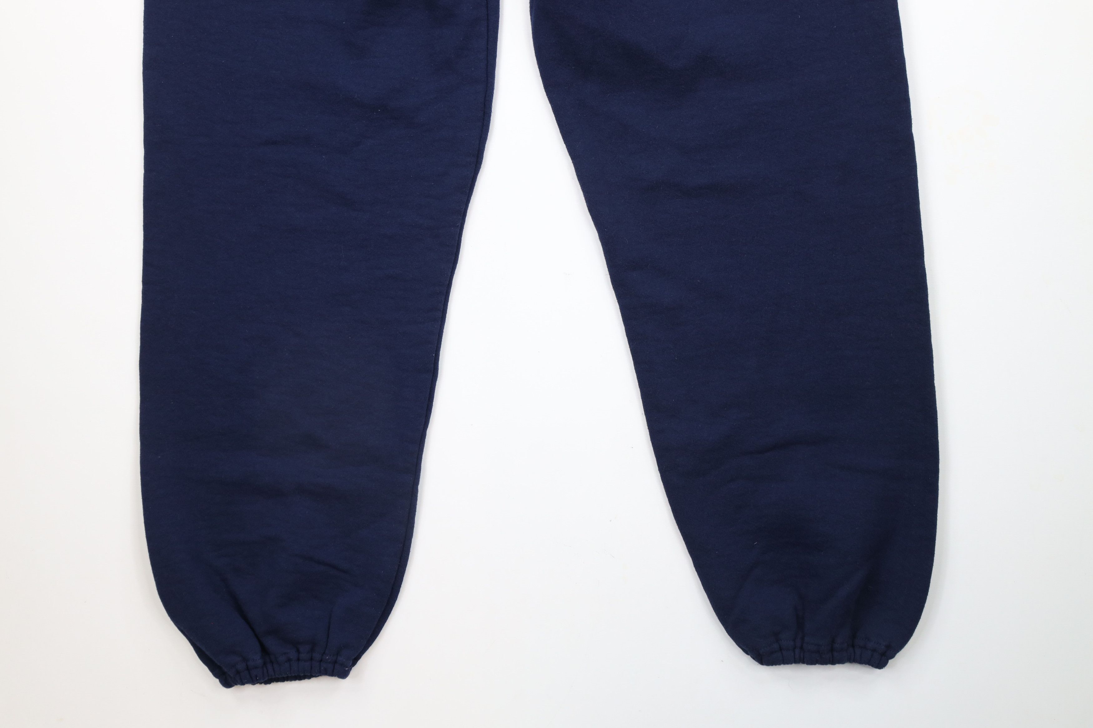 Russell Athletic × Vintage Vintage Russell Athletic Heavyweight Sweatpants Joggers Blue Size US 38 / EU 54 - 4 Thumbnail