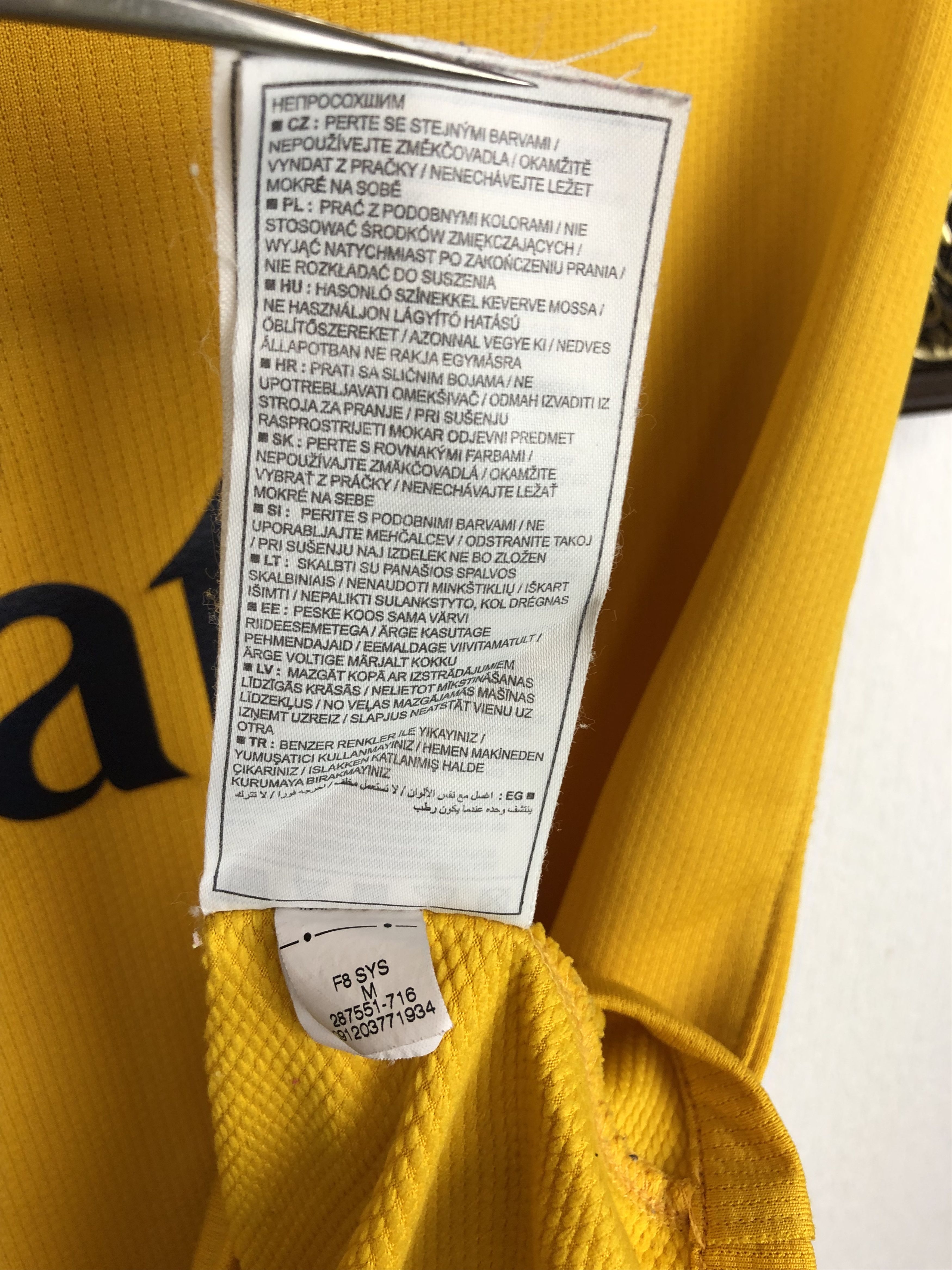 Nike Arsenal football shirt 2008 Soccer Jersey Boys Kids Tee Size US XXS / EU 40 - 6 Thumbnail