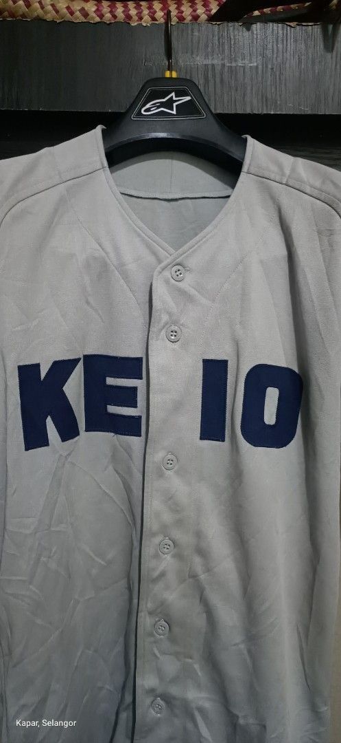 Japanese Brand × Vintage Vintage 90s Keio High School baseball uniform X descente Size US M / EU 48-50 / 2 - 2 Thumbnail