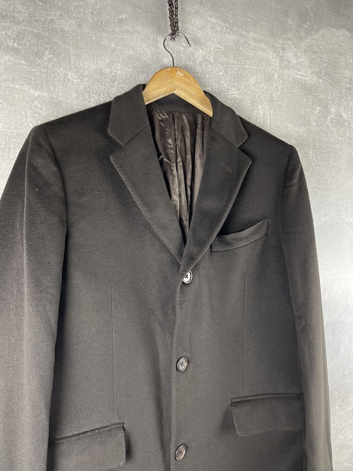 Colombo Colombo for Abital Virgin Wool Overcoat Brown/Green Size US M / EU 48-50 / 2 - 5 Thumbnail