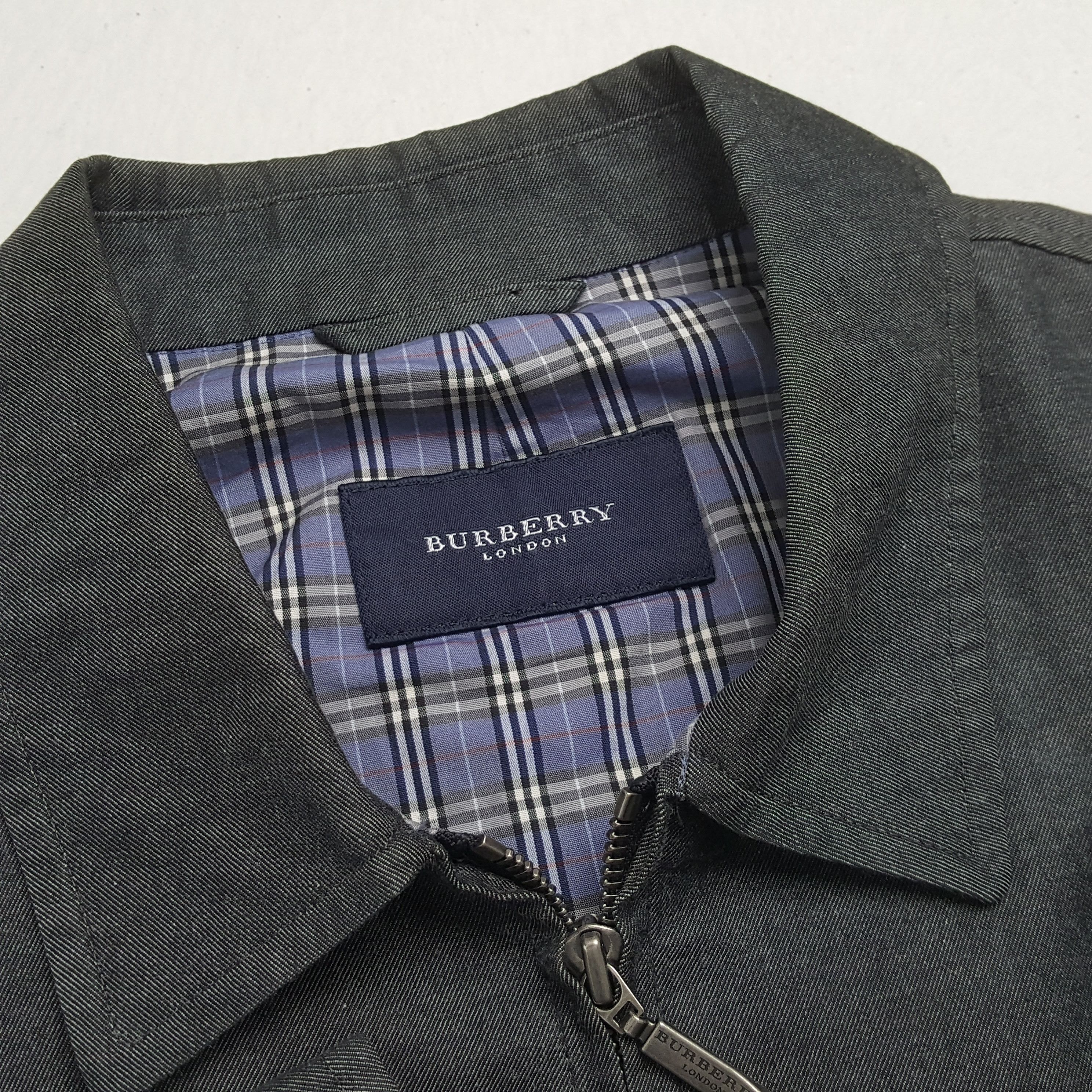 Burberry × Vintage BURBERRY LONDON Fashion Style Custom Art Jacket Size US L / EU 52-54 / 3 - 10 Thumbnail