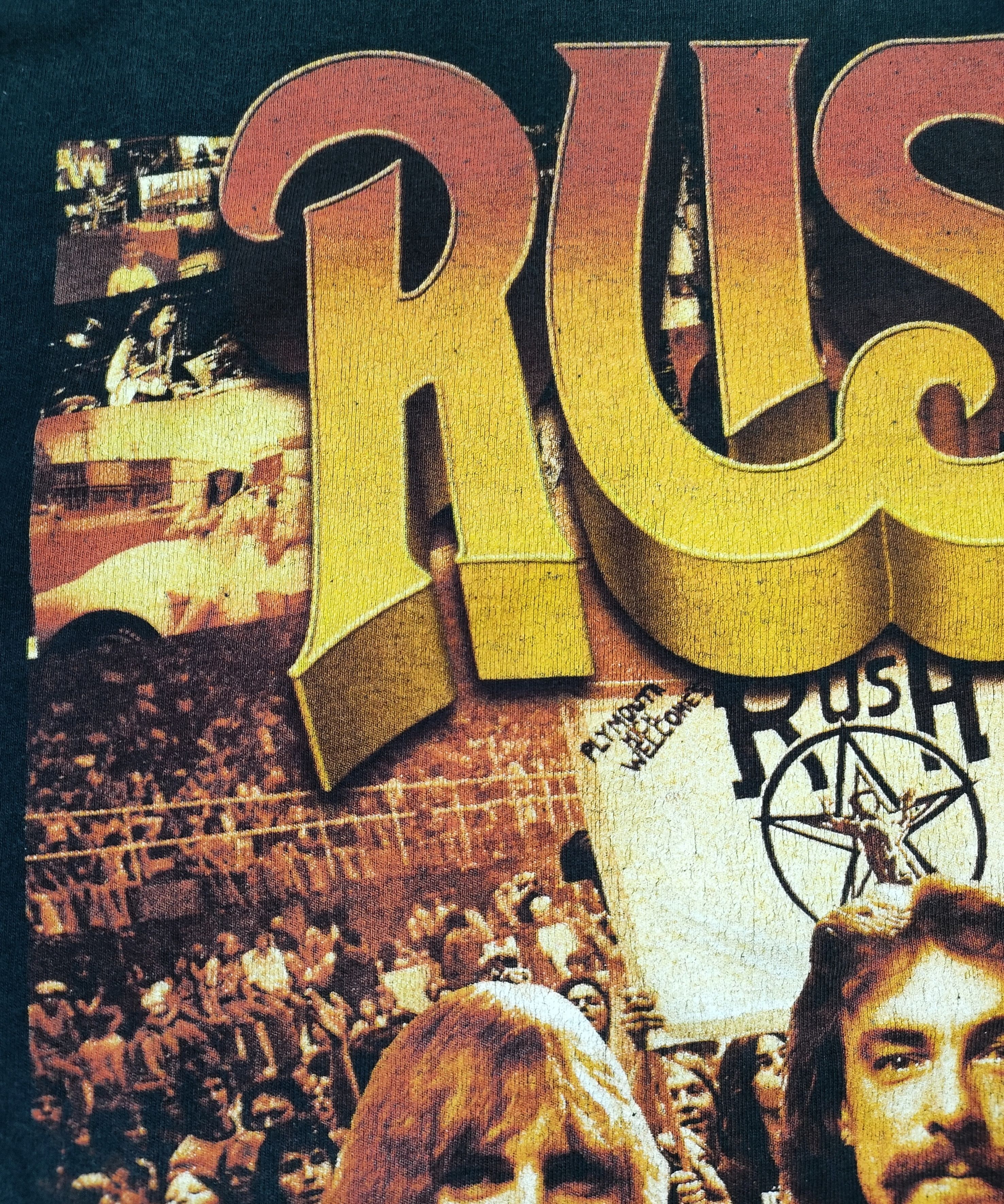 Band Tees × Vintage Vintage 00s RUSH Beyond The Lighted Stage T-Shirt Size US M / EU 48-50 / 2 - 3 Thumbnail