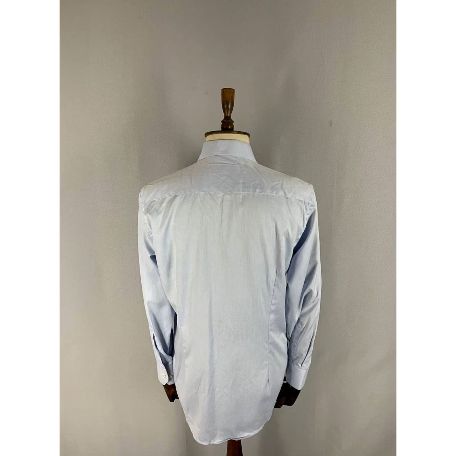 Eton Eton Shirt Mens 42 Light Blue Slim Fit Casual Size Cotton Long Sleeve Button Size US XL / EU 56 / 4 - 2 Thumbnail