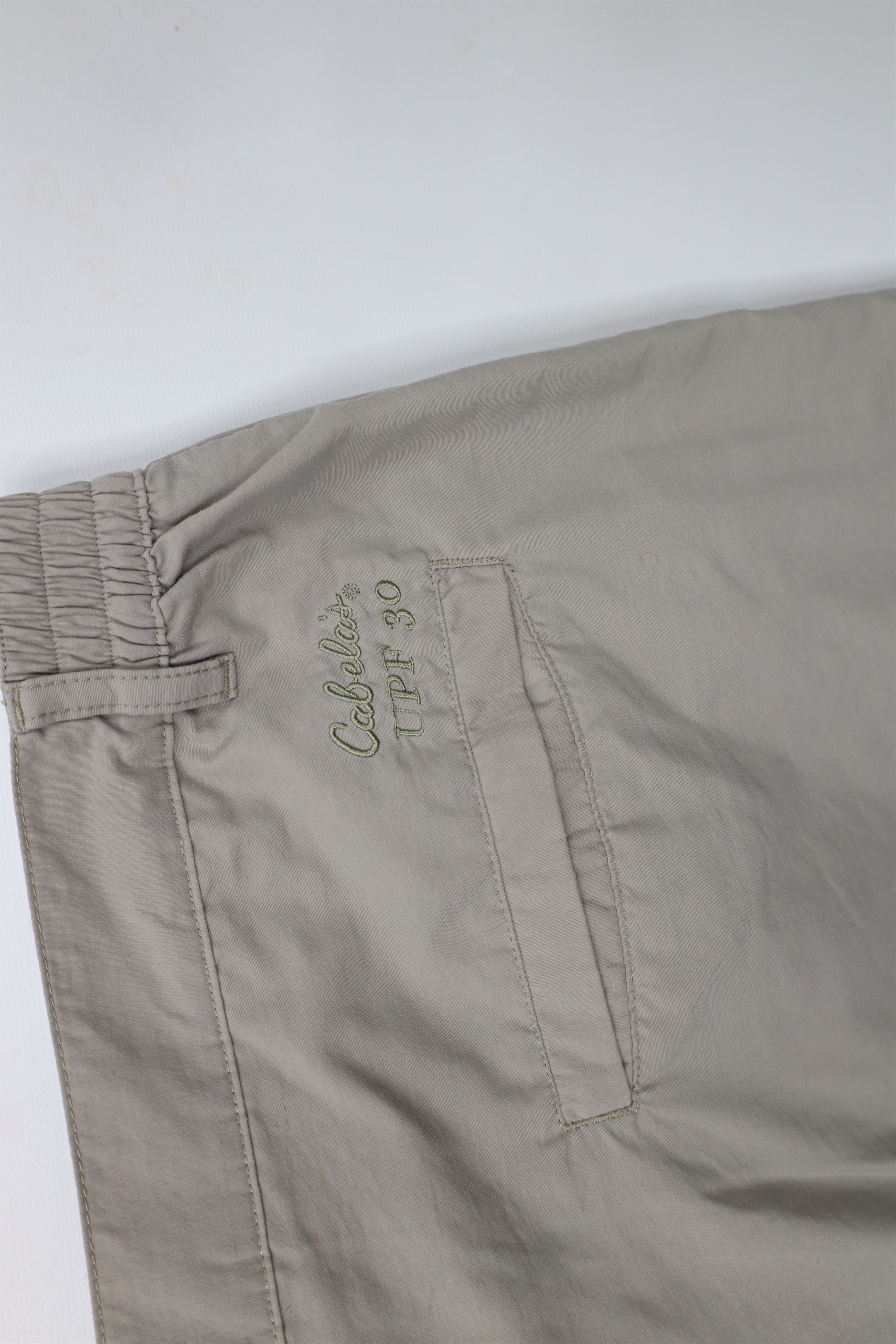 Cabelas × Vintage Vintage Cabelas Wide Leg Convertible Pants Shorts Beige Size US 40 / EU 56 - 15 Thumbnail
