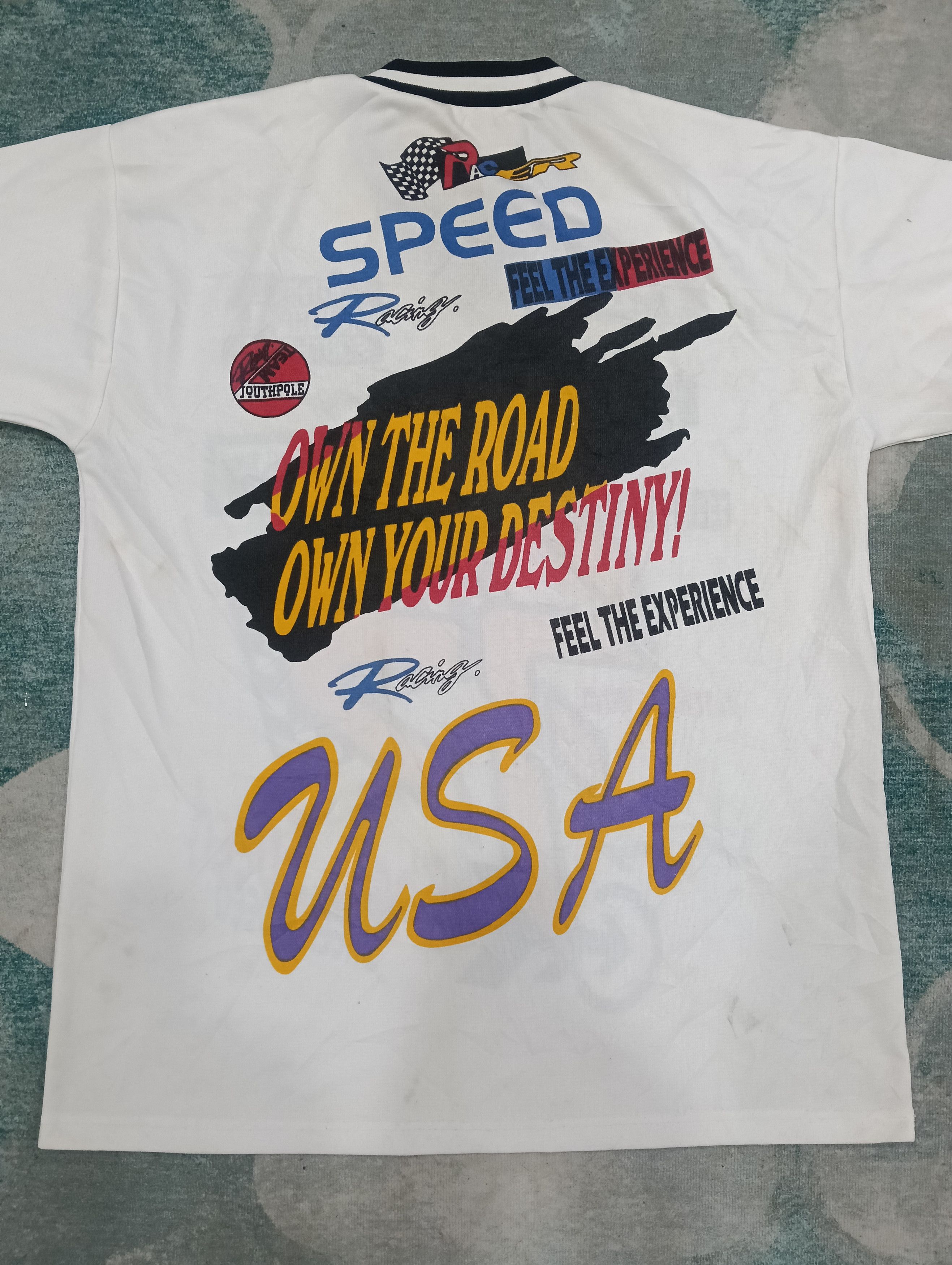 Southpole ⚡Rare South Pole Racing Shirt Jersey⚡ Size US XXL / EU 58 / 5 - 4 Thumbnail