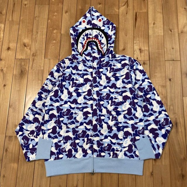 Bape 2024 🔥Nagoya Store Camo🔥 BAPE shark full zip hoodie APE Size US L / EU 52-54 / 3 - 1 Thumbnail