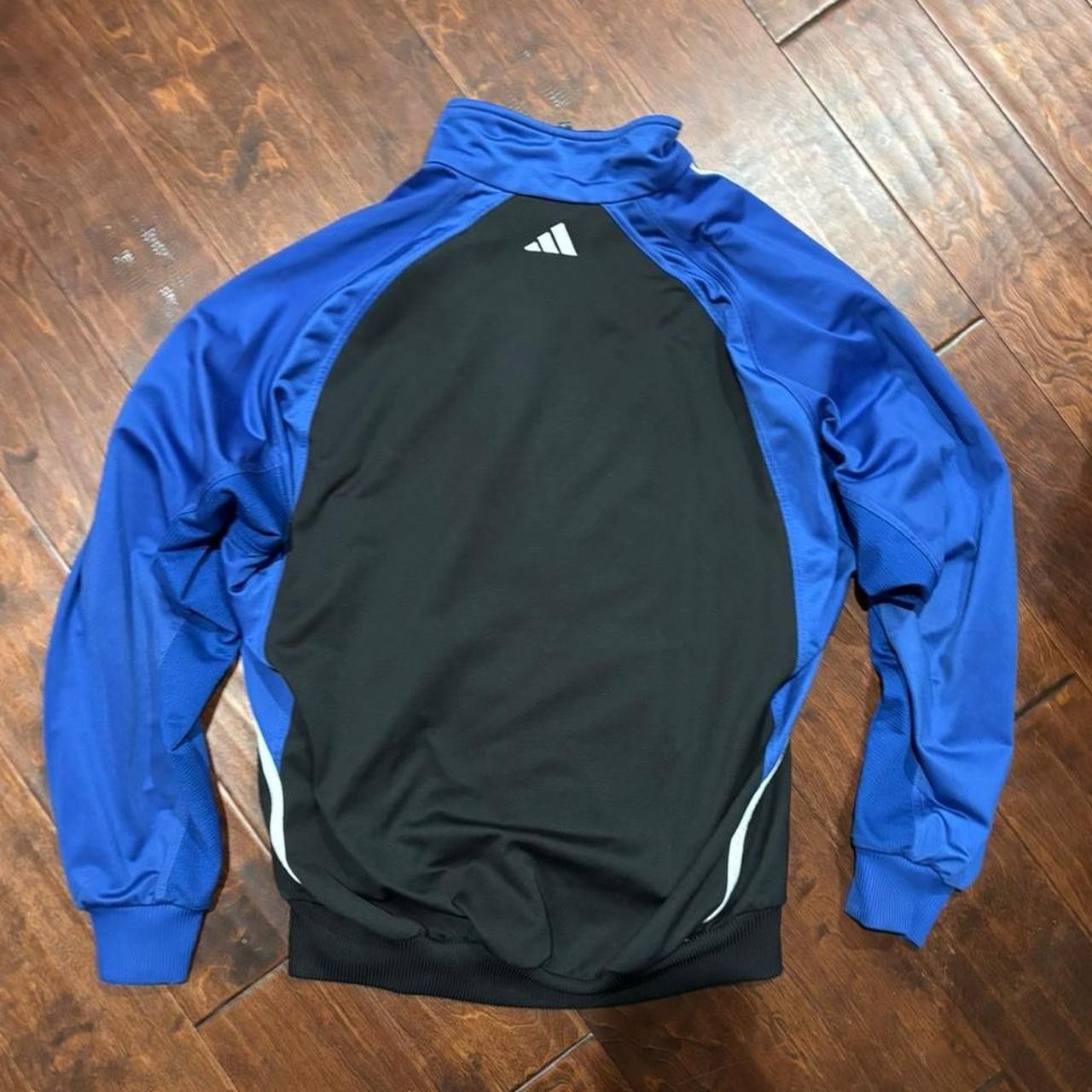 Adidas Adidas Men's Black and Blue Track Jacket Size US M / EU 48-50 / 2 - 4 Thumbnail