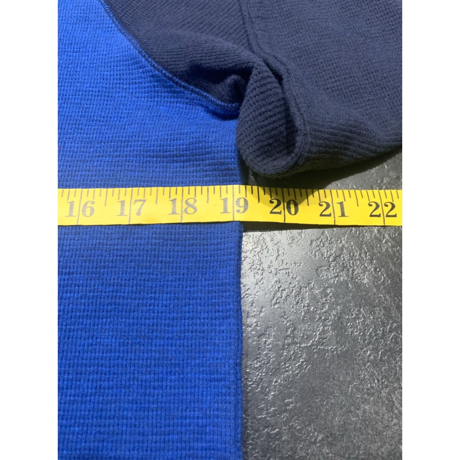 American Eagle Outfitters American Eagle Outfitters Men’s Thermal Waffle Knit Shirt Long Sleeve Crew Neck M Blue Casual Size US M / EU 48-50 / 2 - 7 Thumbnail