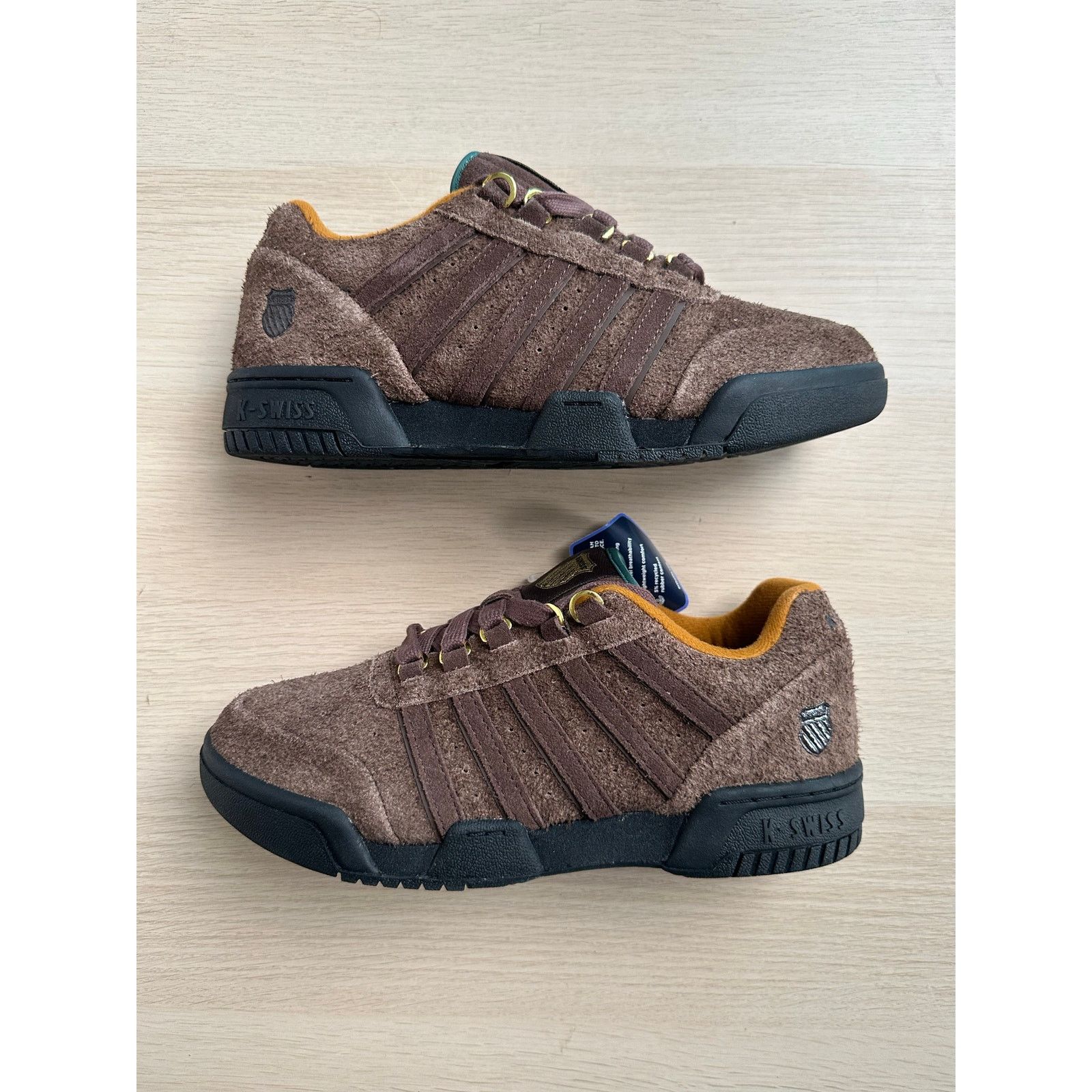 K-Swiss K-Swiss x Anwar Carrots Gstaad Brown Sneaker Size 7.5M - New Size US 7.5 / EU 40-41 - 5 Thumbnail