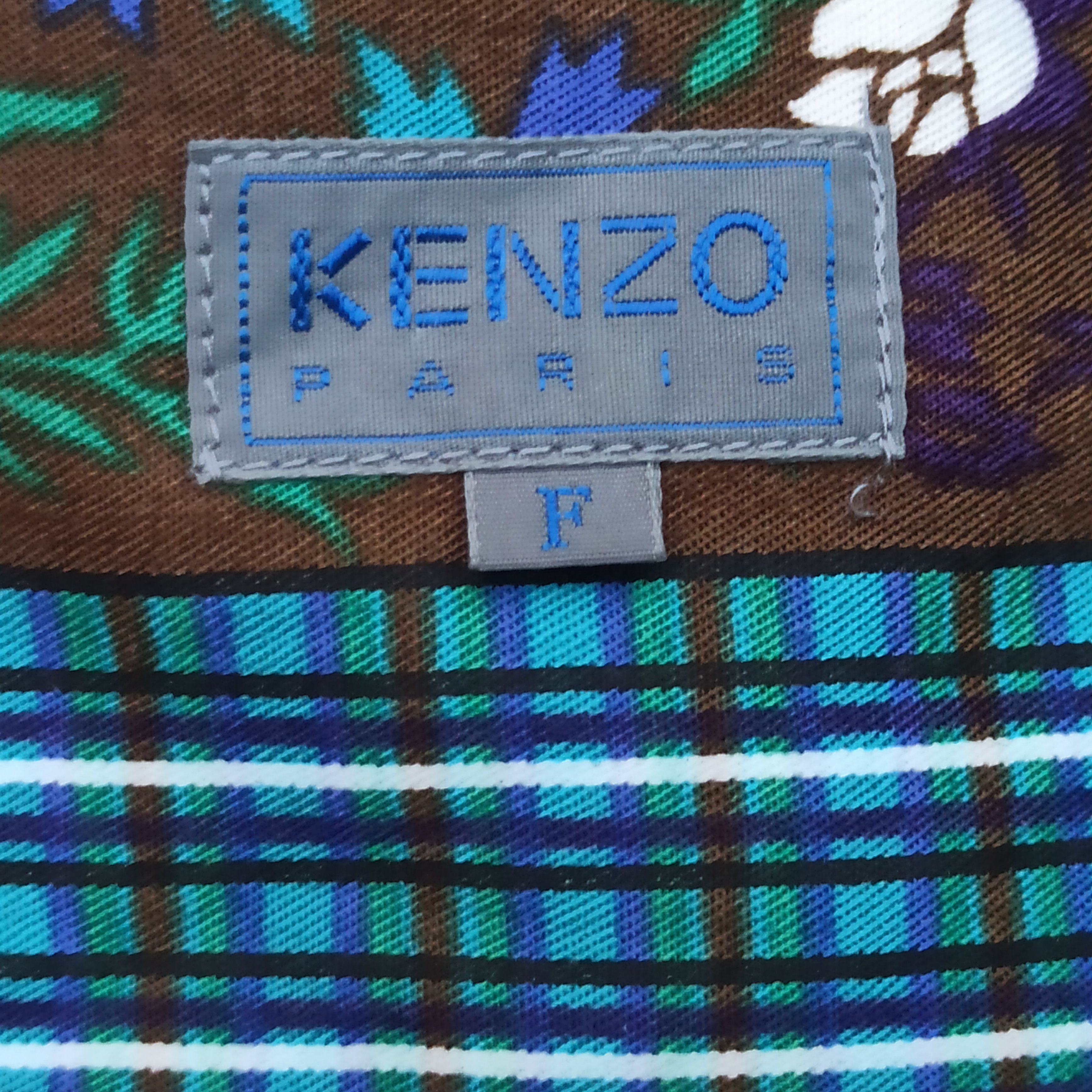 Kenzo Rayon Floral Shirt Kenzo Size US L / EU 52-54 / 3 - 6 Thumbnail