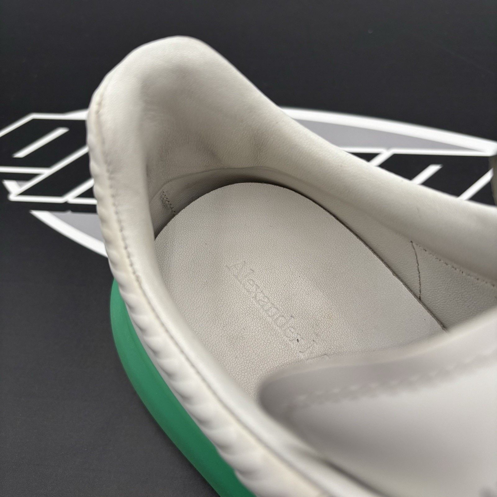 Alexander McQueen Alexander McQueen Oversized ' White Green ' | GREAT COND! Size US 11 / EU 44 - 7 Thumbnail