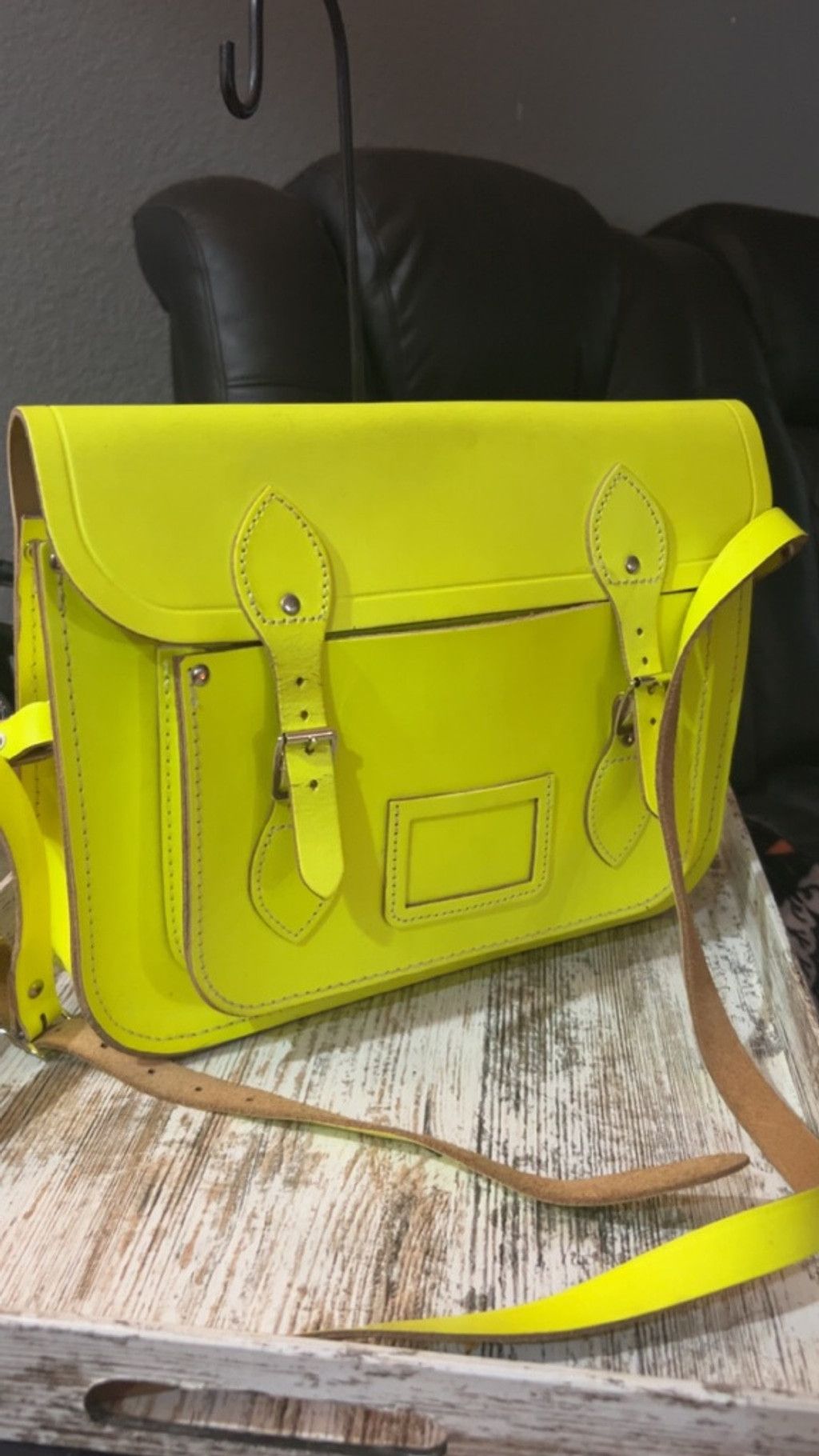 Other Women's The Cambridge Satchel Company Neon Yellow Satchel On Size ONE SIZE - 2 Thumbnail