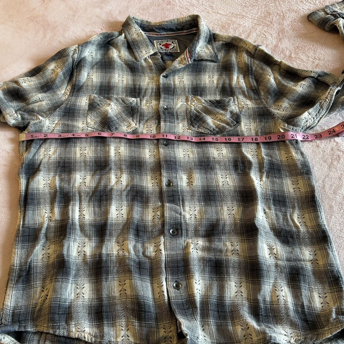 Flag & Anthem Desert Son Flag & Anthem gray white plaid LS flannel size L Size US L / EU 52-54 / 3 - 6 Thumbnail