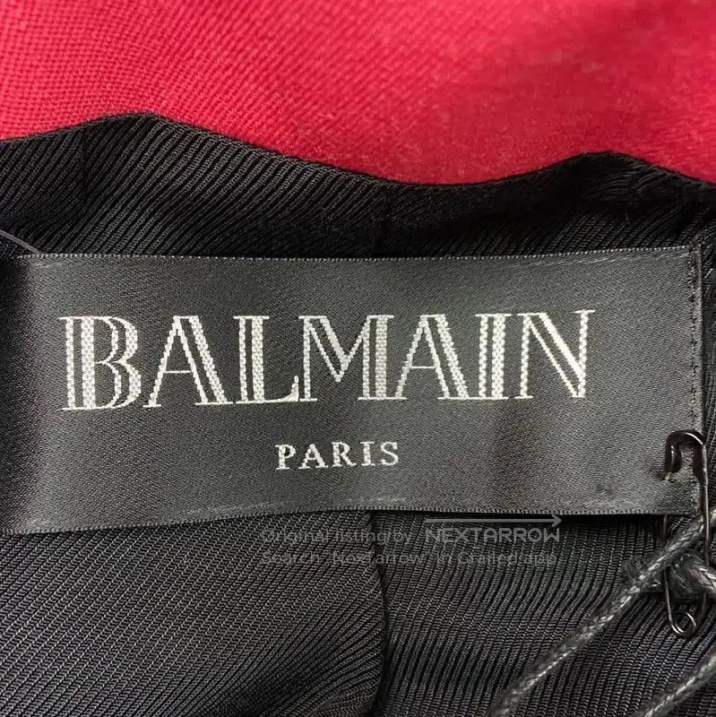 Balmain Balmain Women's Fuchsia Cotton Jacket . Size S / US 4 / IT 40 - 4 Thumbnail
