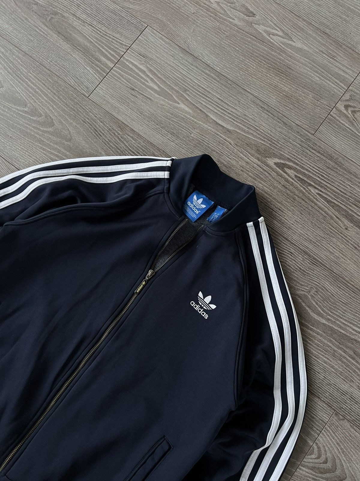 Adidas × Other ‼️Adidas 3 Stripes Track Beanbauer Vintage Y2k Zip Sweatshirt Size US M / EU 48-50 / 2 - 7 Thumbnail