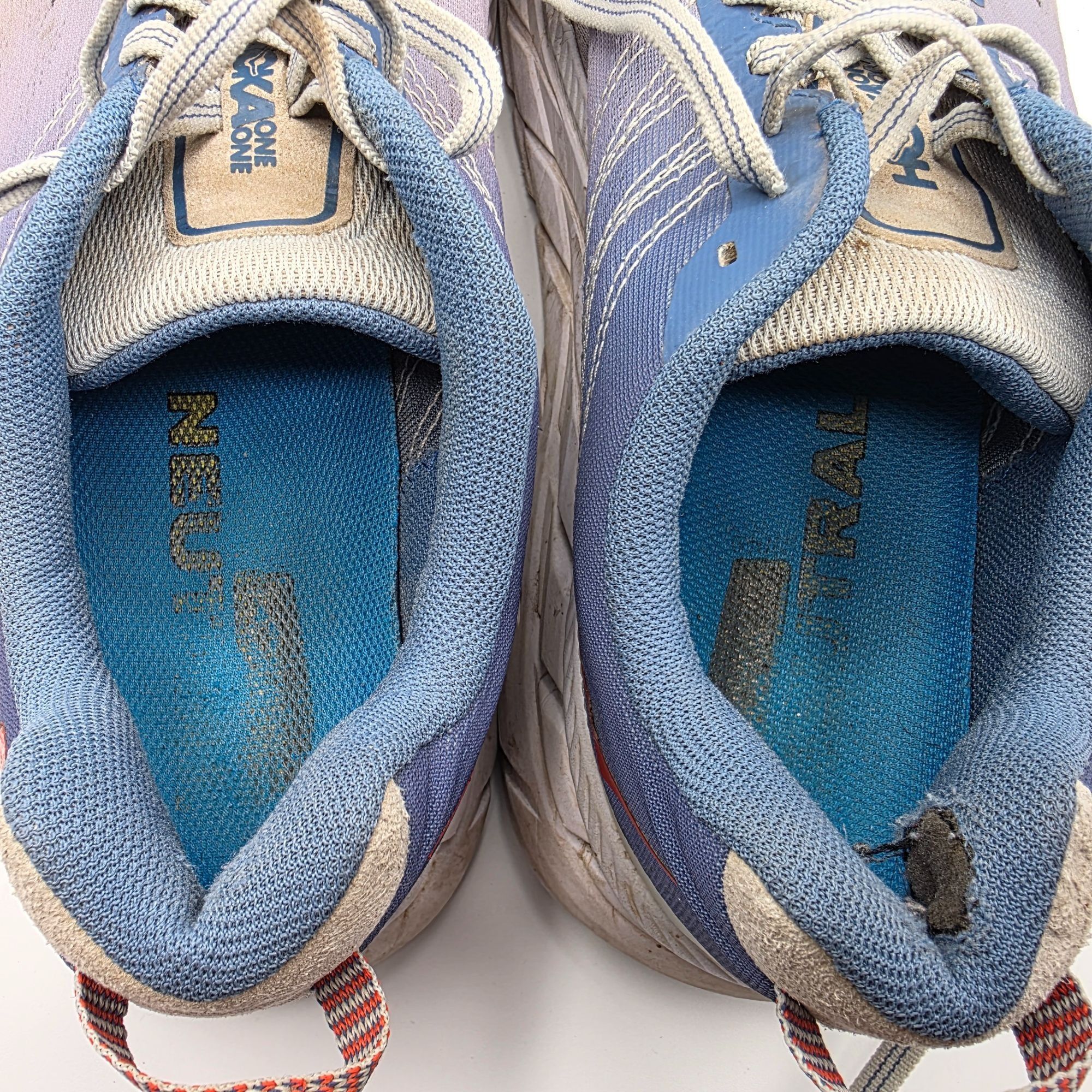 Hoka Hoka One One Clifton 6 Wide Womens Size 9 Blue White Shoes A Size US 9 / IT 39 - 6 Thumbnail