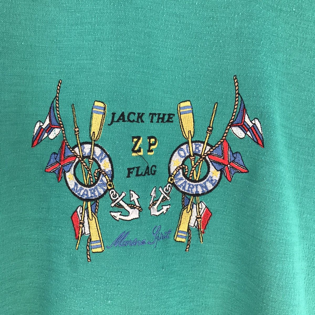 Japanese Brand × Vintage ZEAL ZIP SPORTS big embroidery logo crewneck sweatshirt Size US M / EU 48-50 / 2 - 5 Thumbnail