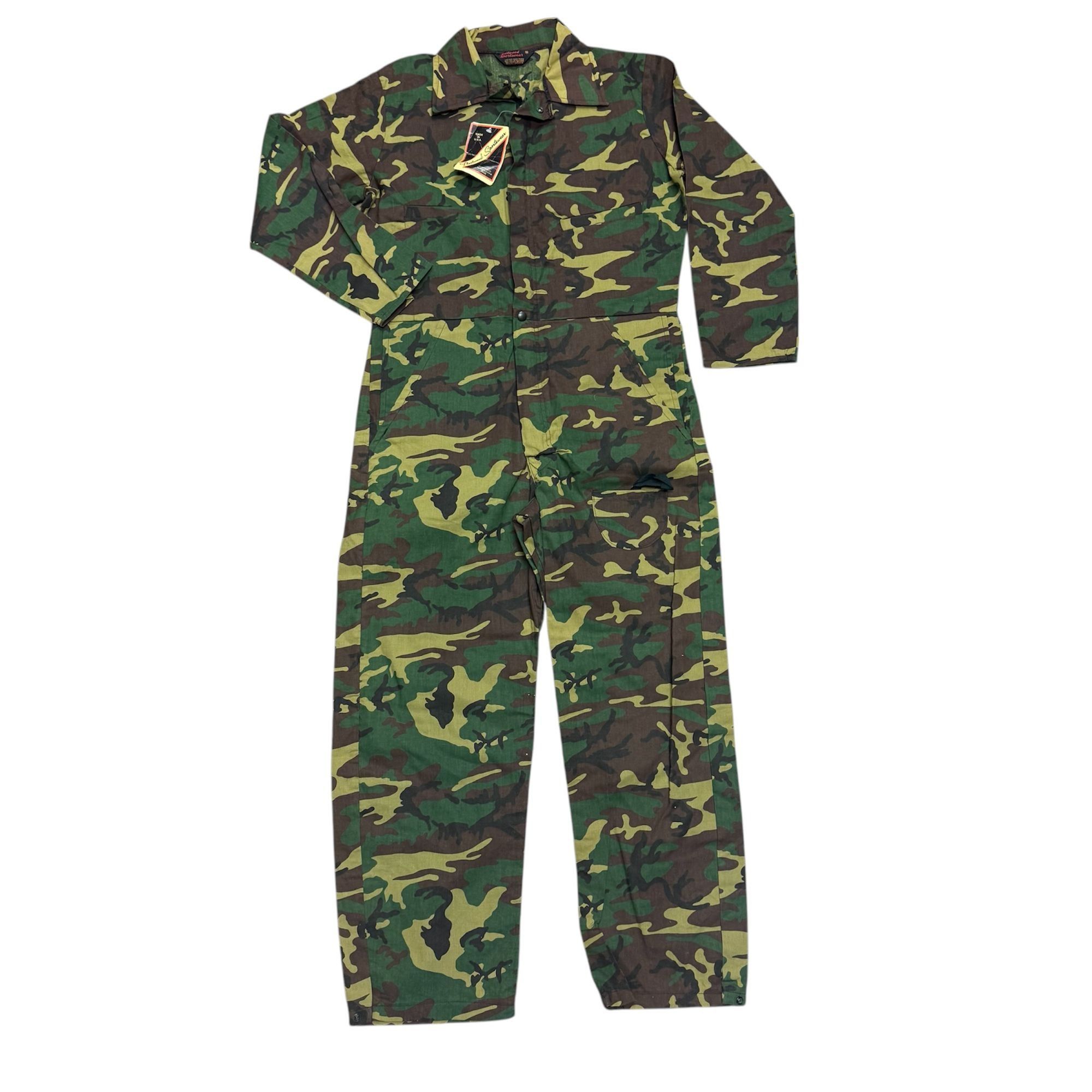 Other NWT Vtg Fleetwood Sportswear CAMOUFLAGE Hunting Coveralls Size US 38 / EU 54 - 2 Thumbnail