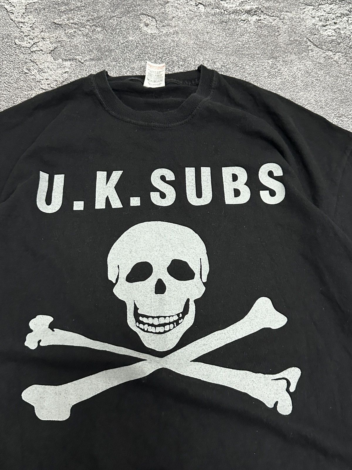 Band Tees U.K Subs 2012 Tour Band T-Shirt Black XL Size Size US XL / EU 56 / 4 - 2 Thumbnail