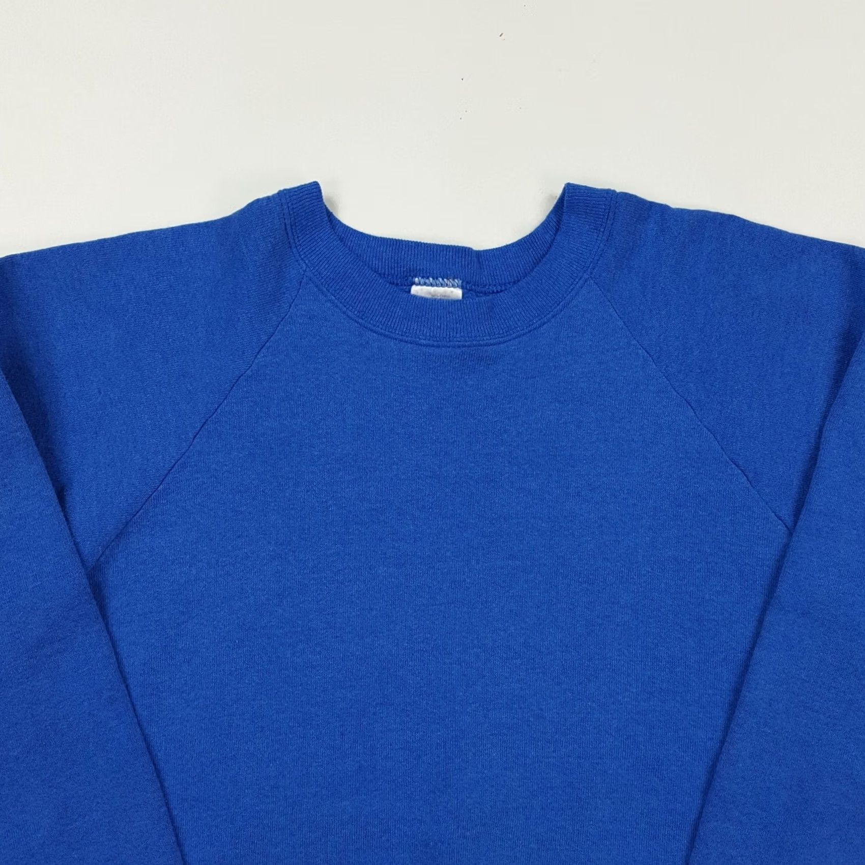 Fruit Of The Loom VINTAGE Nike Shirt Adult XL Blue Raglan USA Made Pullover Crewneck Sweatshirt Size US XL / EU 56 / 4 - 2 Thumbnail