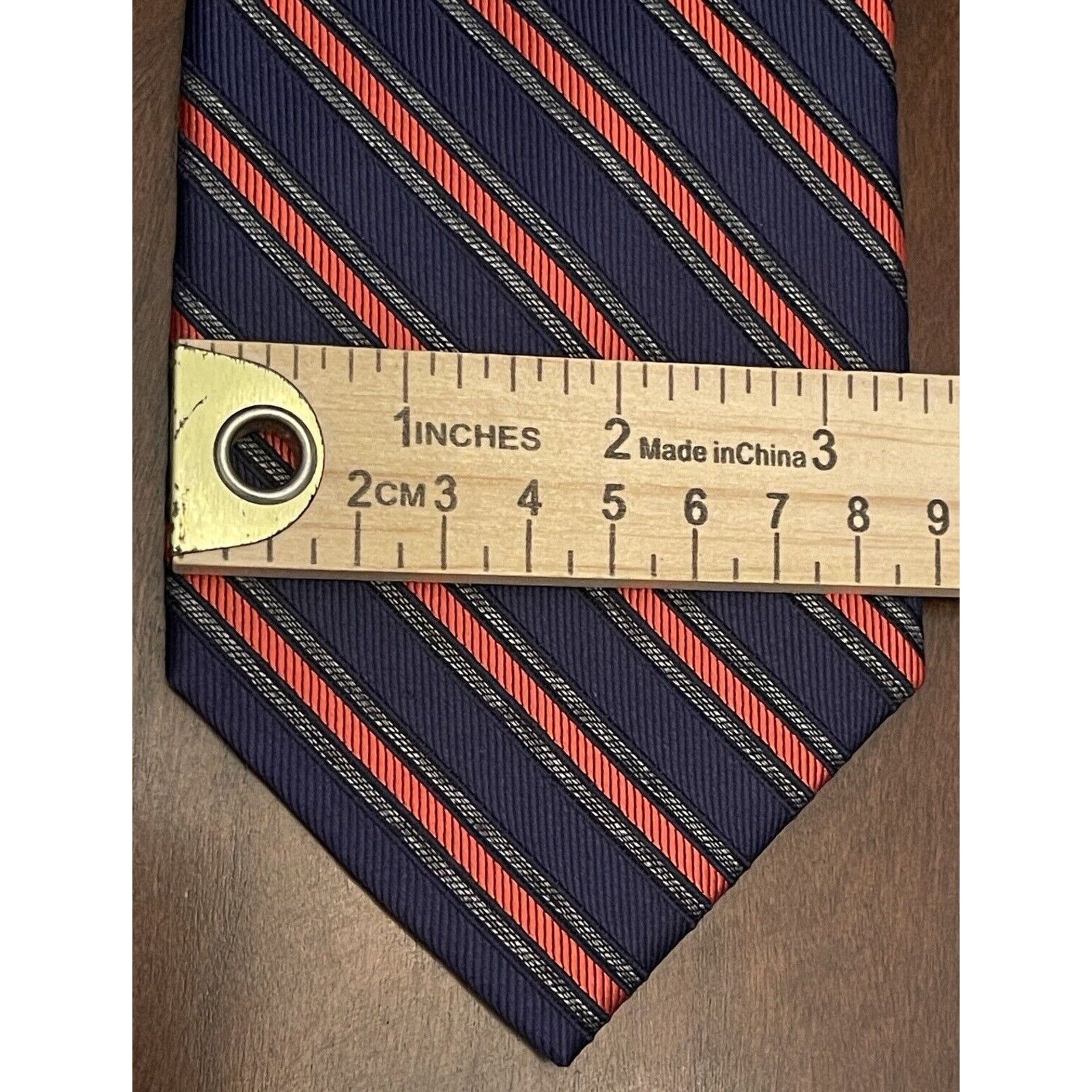 Other Beau Brummel Red Blue Hand Made 100% Silk Made in China Size ONE SIZE - 4 Thumbnail
