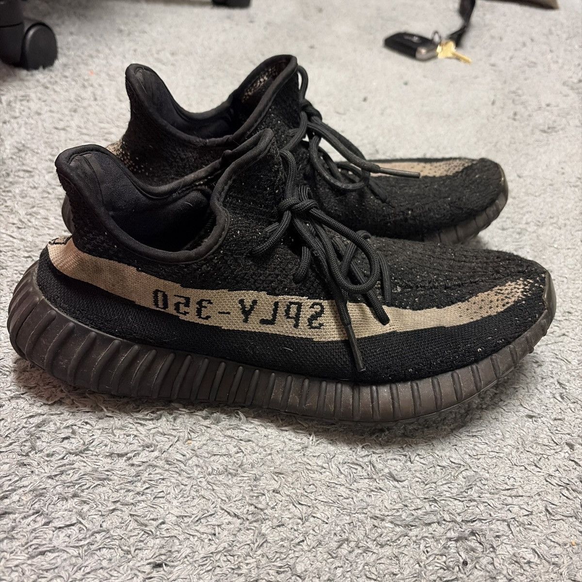 Adidas Yeezy Boost 350 V2 Core Black Copper Men Size 10.5 🔥