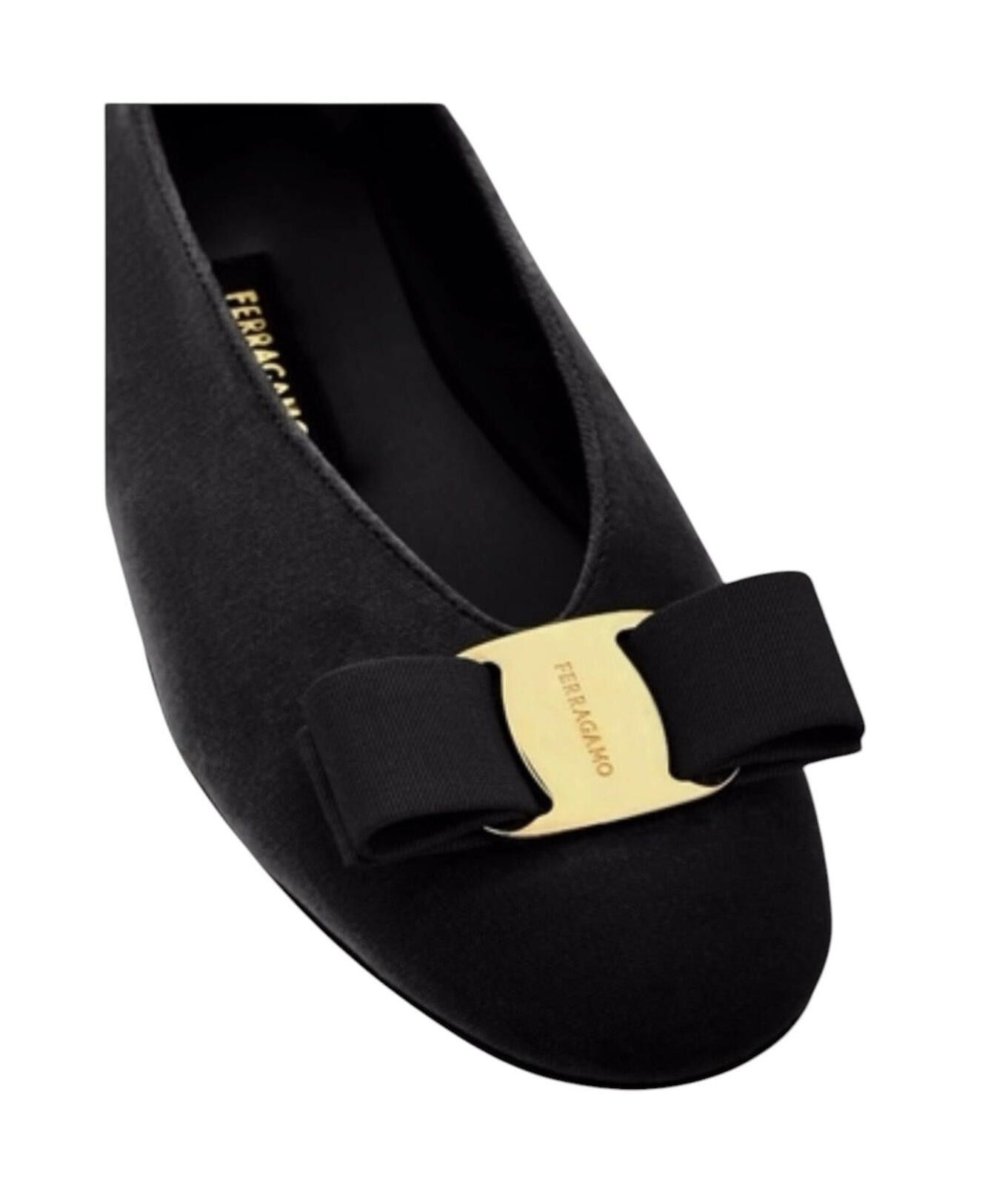 Salvatore Ferragamo Ferragamo Vara Bow Ballet Flat Size ONE SIZE - 3 Thumbnail