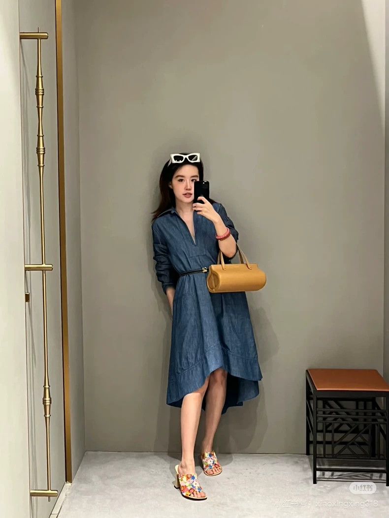 Loewe LOEWE Denim Dress, Size 34 Size XXS / US 00 / IT 34 - 3 Thumbnail