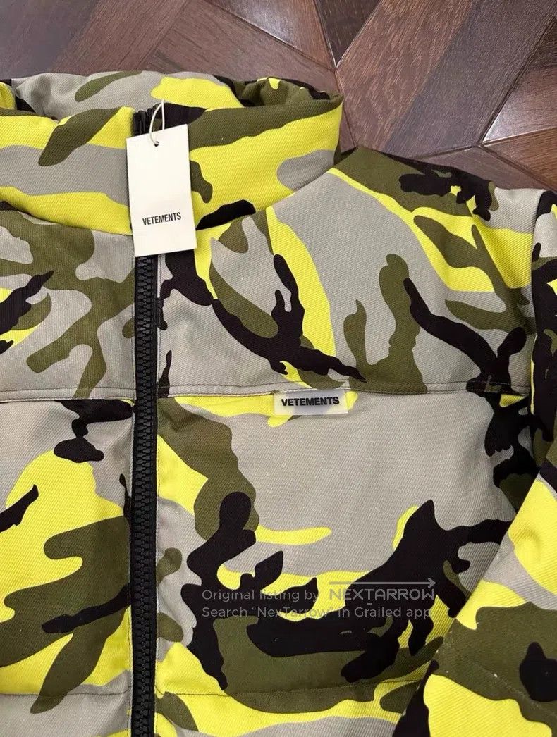 Vetements Vetements Camouflage Goose Down Jacket Size US S / EU 44-46 / 1 - 2 Thumbnail