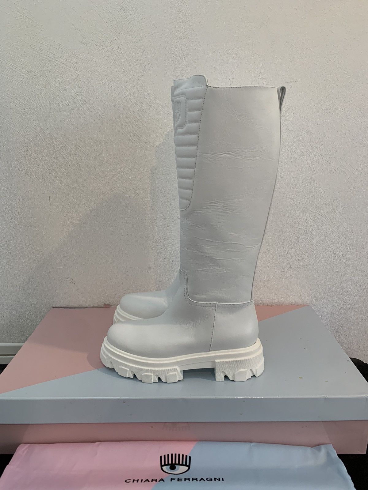 Chiara Ferragni Chiara Ferragni Leather Boots Size US 8 / IT 38 - 3 Thumbnail