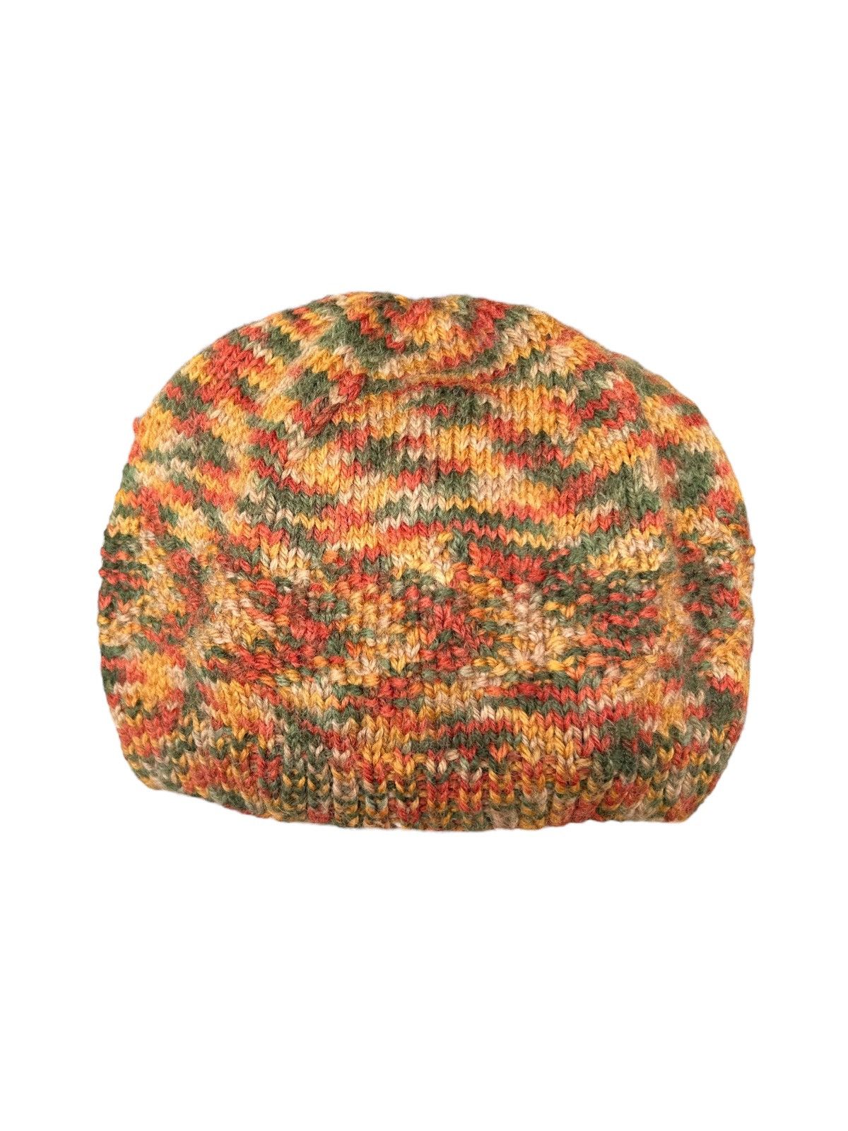 Japanese Brand × Kapital × Vintage Crochet knitted handmade Beanie Hats ☠️☠️ Size ONE SIZE - 1 Thumbnail