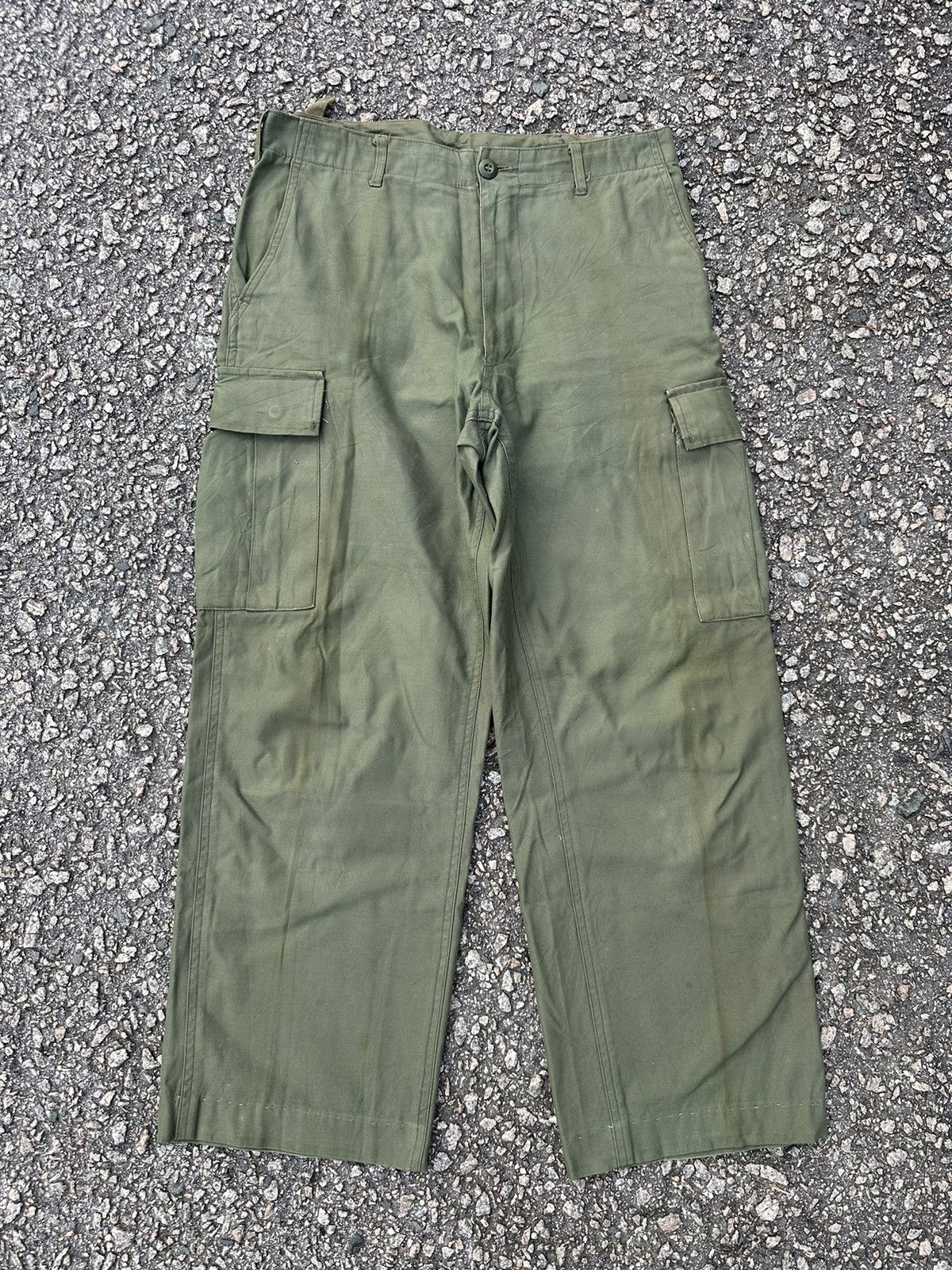 Japanese Brand CARGO PANTS ARMY TROUSER FIEL 'D VINTAGE WITH ADJUSTABLE Size US 30 / EU 46 - 2 Thumbnail