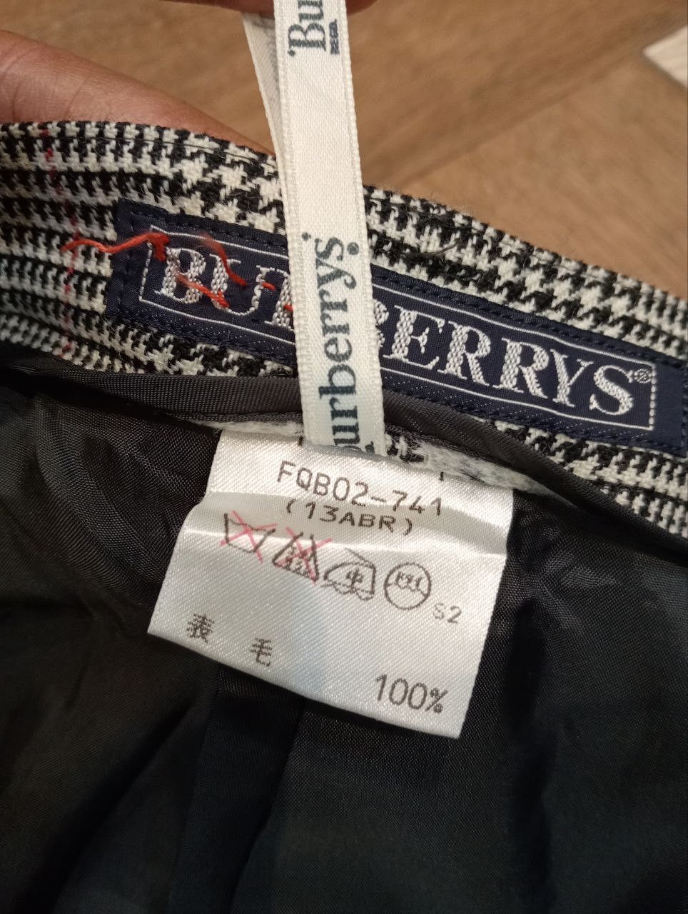 Burberry BURBERRYS NOVA VINTAGE PANTS - SIZE 13 Size 29" - 8 Thumbnail