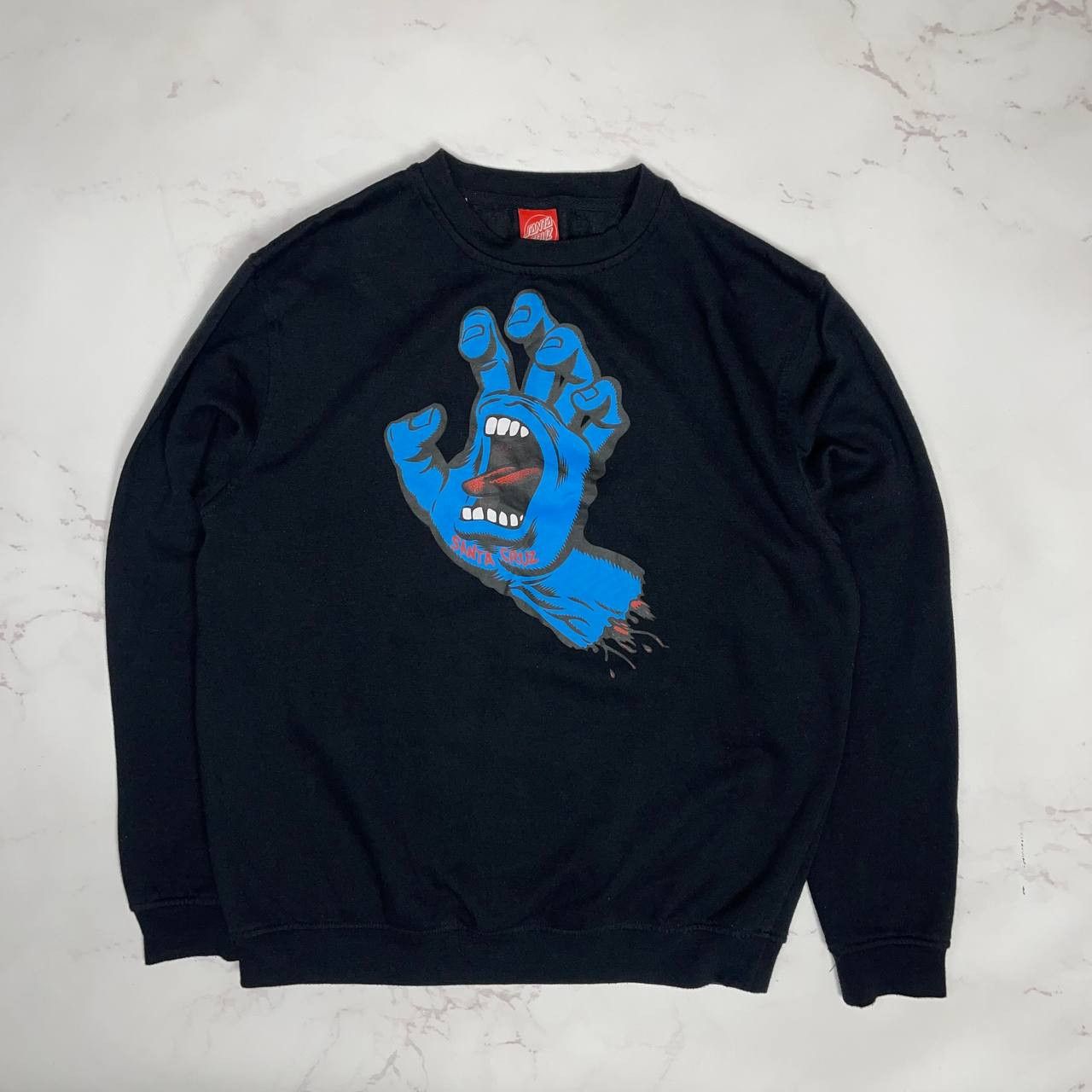 Santa Cruz Skateboards SANTA CRUZ SCREAMING HAND CREWNECK BLACK Size S Size US S / EU 44-46 / 1 - 1 Thumbnail