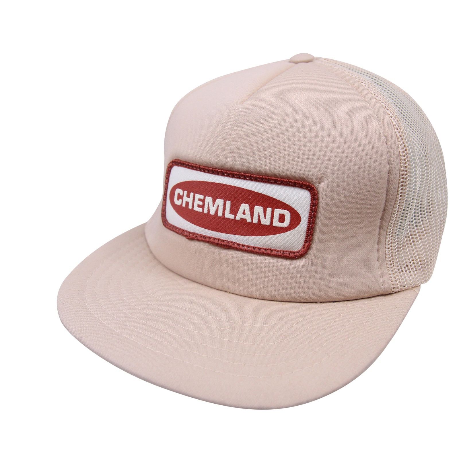 Vintage Vintage K-products Chemland Patch Mesh Trucker Hat Size ONE SIZE - 1 Thumbnail