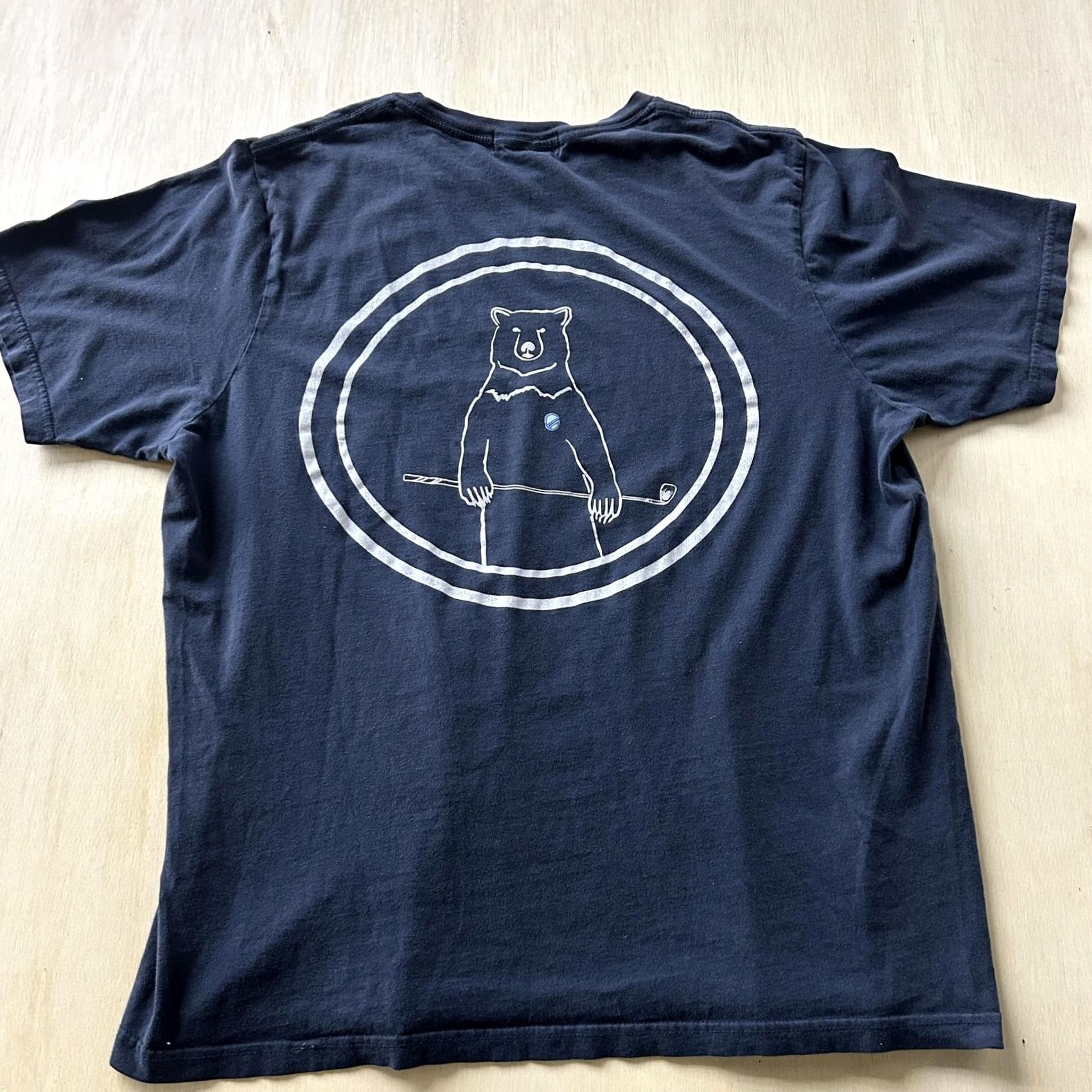 Vintage Extracurricular Chicago Golf Bear Shirt Mens XL Blue Graphic Logo Tee T-Shirt Size US XL / EU 56 / 4 - 2 Thumbnail