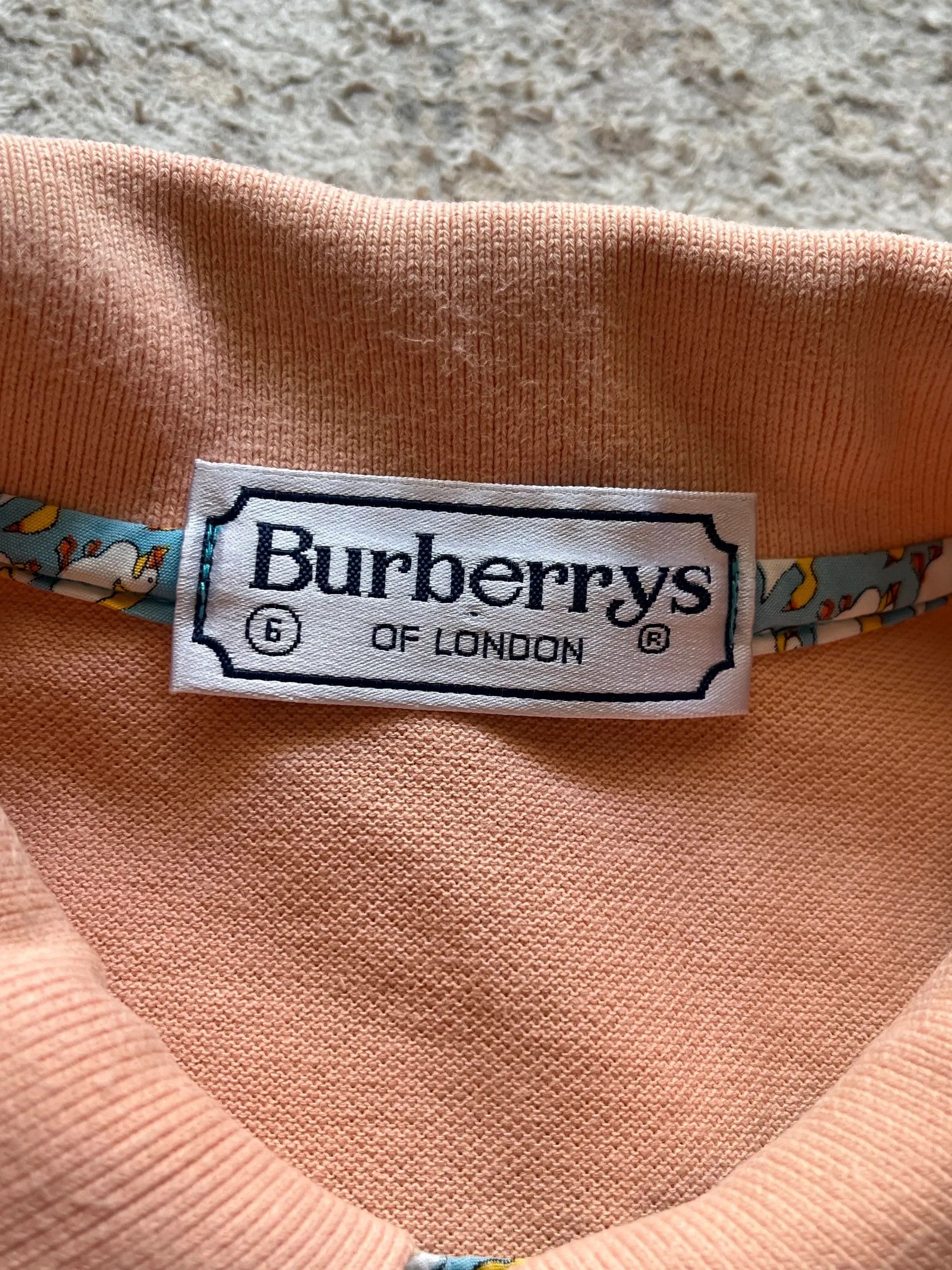Burberry Burberry’s London Polo Shirt Sz 6 / L Size US L / EU 52-54 / 3 - 3 Thumbnail