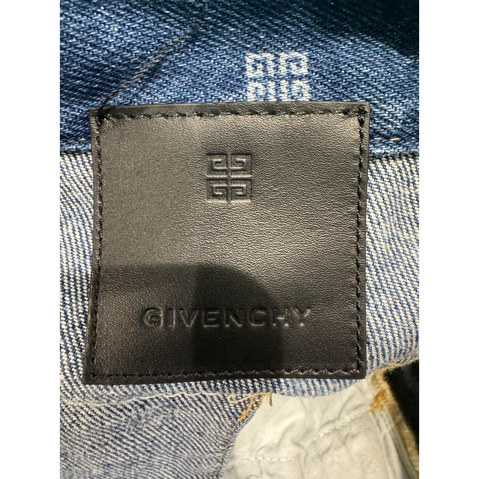 Givenchy Givenchy Dark Wash Monogram Jeans Size US 28 / EU 44 - 4 Thumbnail