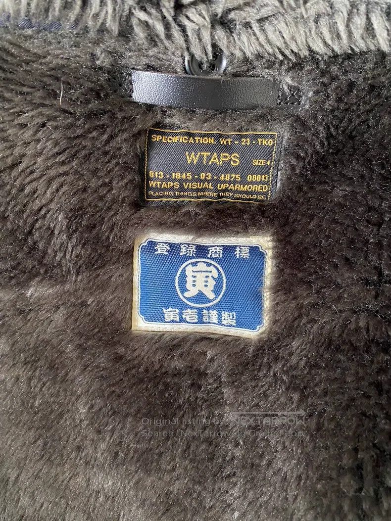 Wtaps Wtaps Co-branded retro flight jacket Size US XL / EU 56 / 4 - 5 Thumbnail