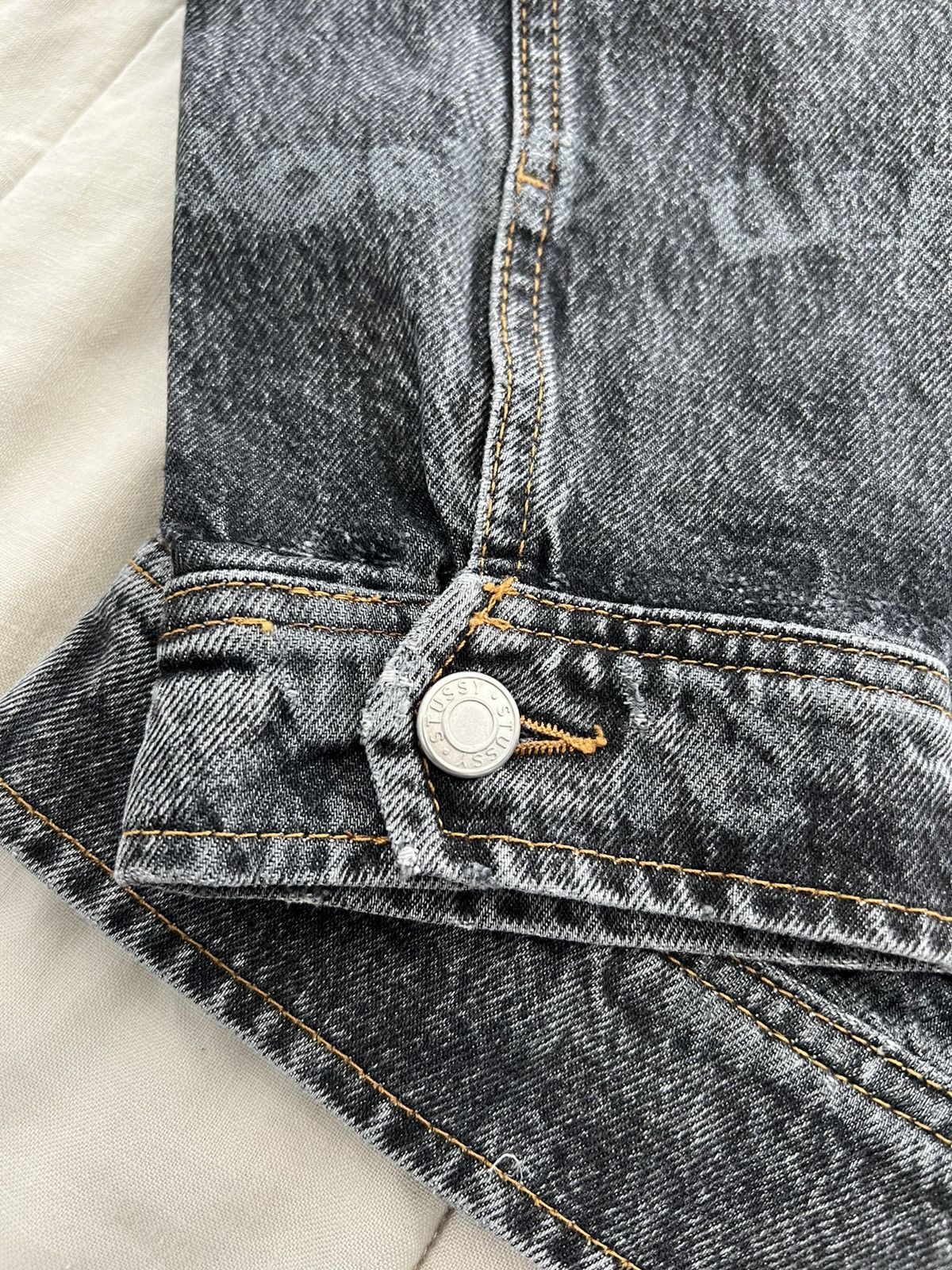 Stussy Rare Stussy x Lance Mountain Denim Work Jacket Small Size US S / EU 44-46 / 1 - 6 Thumbnail