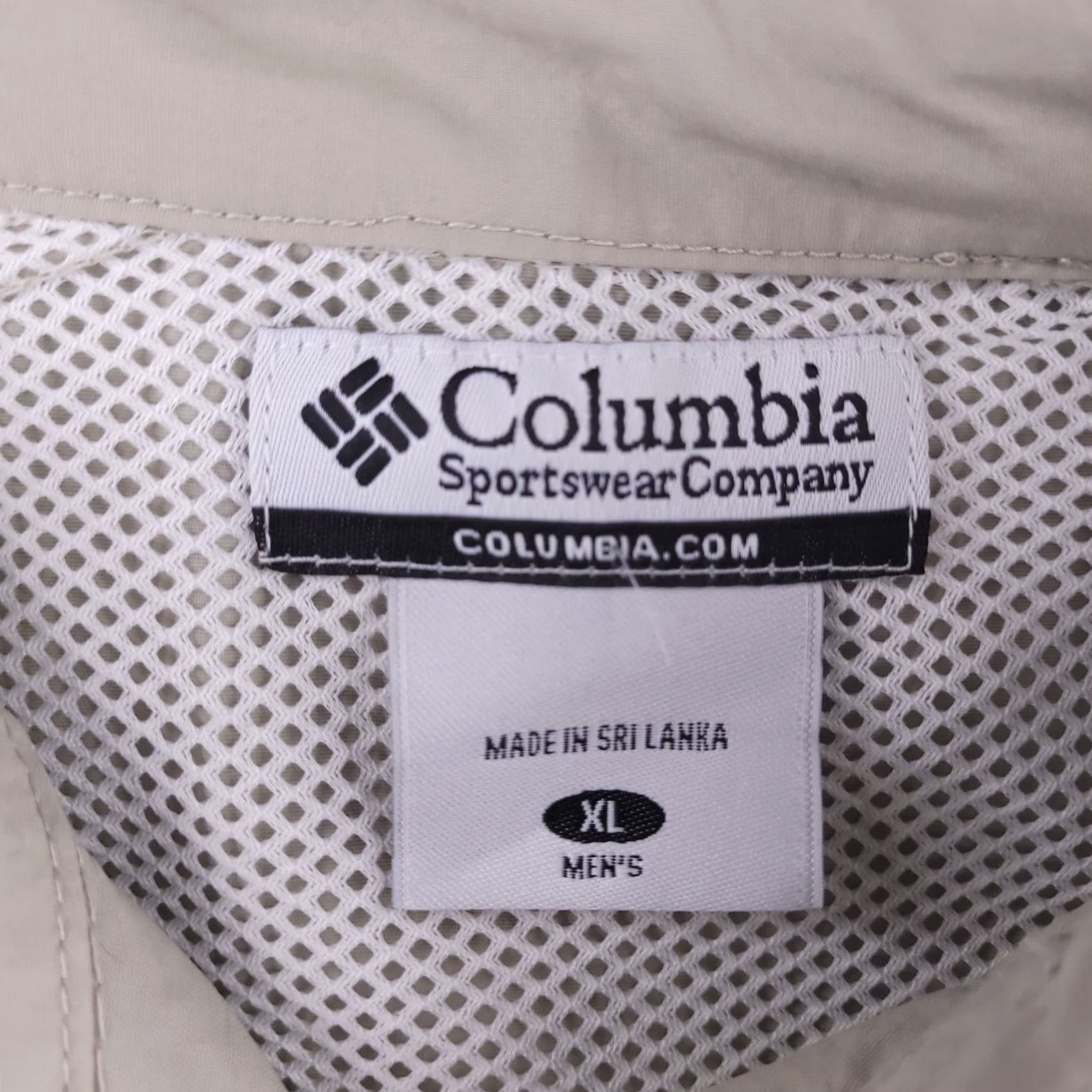 Vintage Columbia Shirt mens XL PFG Fishing HIke Outdoor Beige Long Sleeve Nylon Vented Size US XL / EU 56 / 4 - 3 Thumbnail