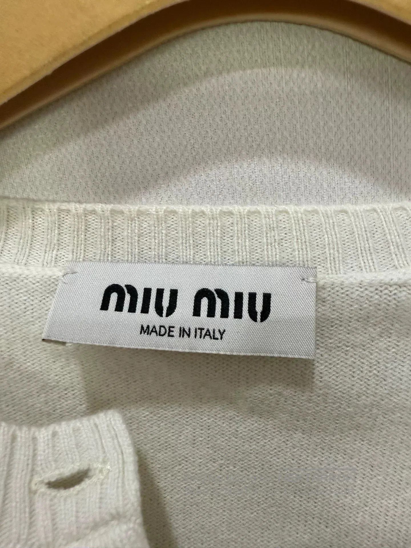 Miu Miu miumiu knitting small outerwear cardigan. Size US S / EU 44-46 / 1 - 2 Thumbnail
