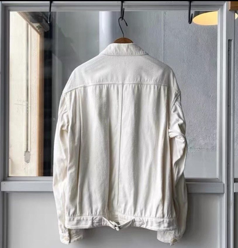 Comoli COMOLI Silk Distressed Brushed Jacket Size US M / EU 48-50 / 2 - 2 Thumbnail