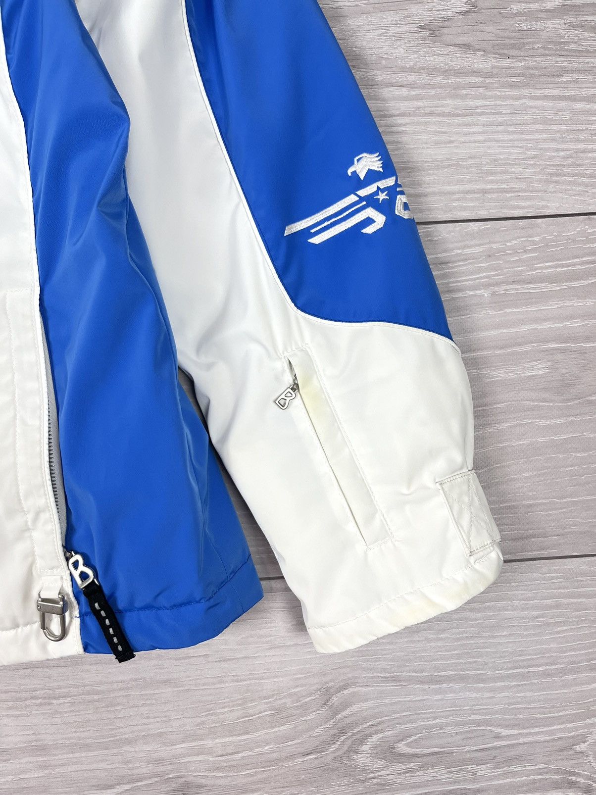 Bogner Bogner White Blue Nylon Ski Winter Puffer Jacket Womens Size XS / US 0-2 / IT 36-38 - 8 Thumbnail