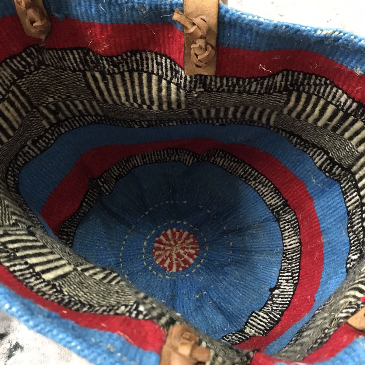Native Vintage Raise B Knit Native Handmade Tote Bag Size ONE SIZE - 6 Thumbnail
